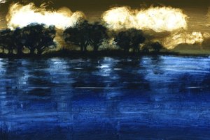洪水、2009（船内にアクリル） 作： Paul Powis